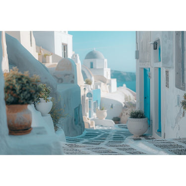 Greek Scenery Canvas